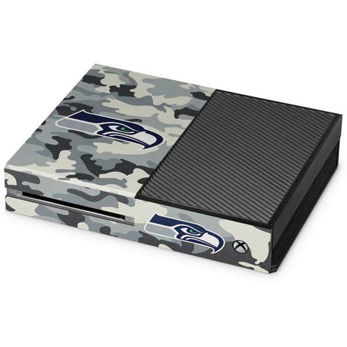 NFL Seattle Seahawks Camo Xbox One Console Skin
