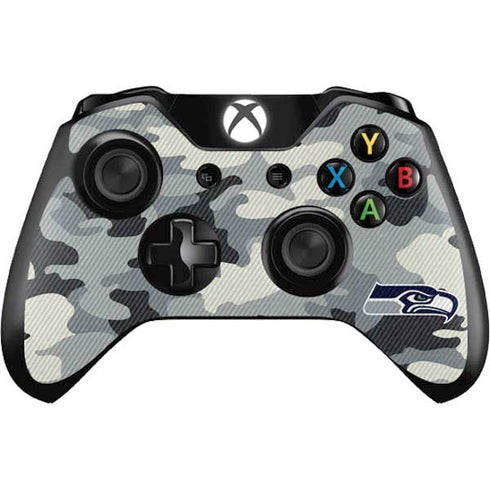NFL Seattle Seahawks Camo Xbox One Controller Skin