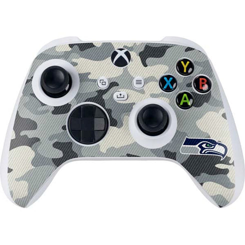 NFL Seattle Seahawks Camo Xbox Series S Controller Skin