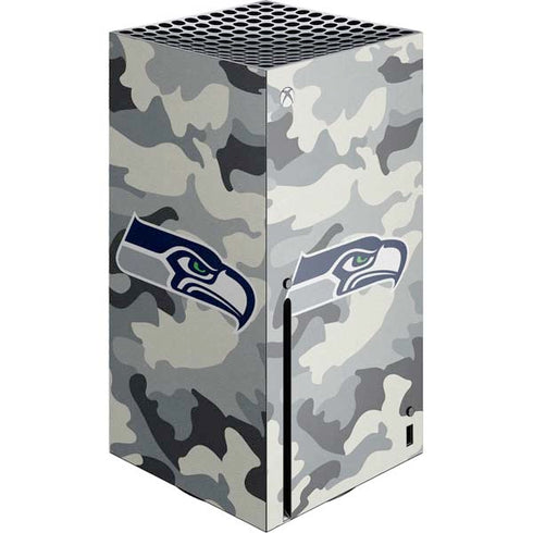 NFL Seattle Seahawks Camo Xbox Series X Console Skin