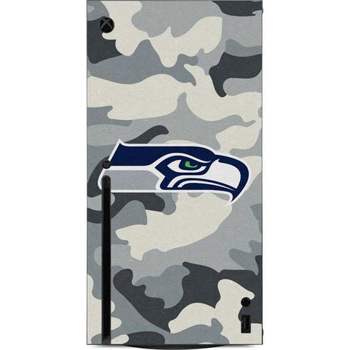 NFL Seattle Seahawks Camo Xbox Series X Console Skin