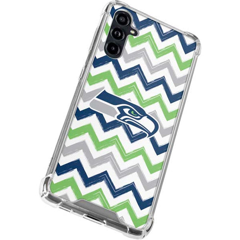 NFL Seattle Seahawks Chevron Galaxy A54 5G Clear Case