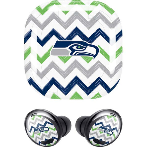 NFL Seattle Seahawks Chevron Galaxy Buds Pro Skin