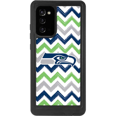 NFL Seattle Seahawks Chevron Galaxy Note20 5G Waterproof Case