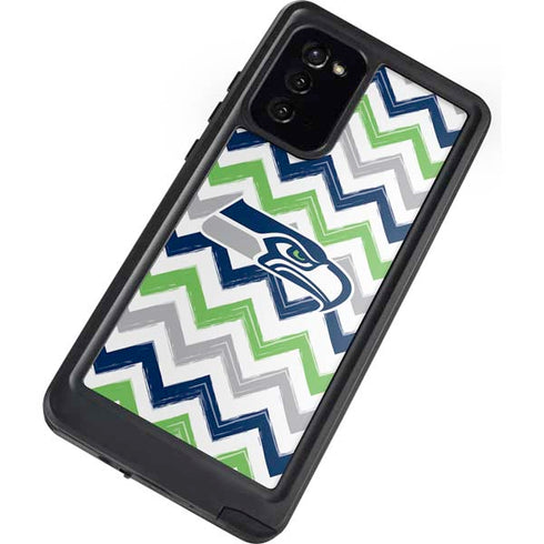 NFL Seattle Seahawks Chevron Galaxy Note20 5G Waterproof Case