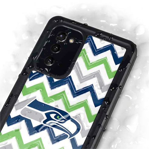 NFL Seattle Seahawks Chevron Galaxy Note20 5G Waterproof Case