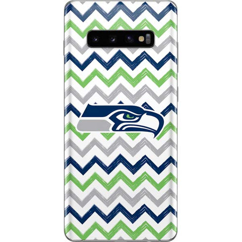 NFL Seattle Seahawks Chevron Galaxy S10 Plus Skin
