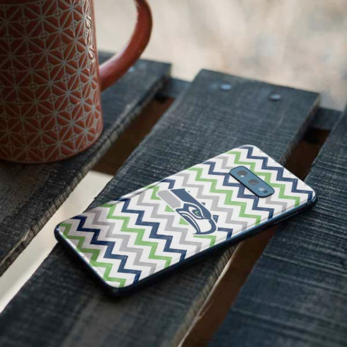 NFL Seattle Seahawks Chevron Galaxy S10e Skin