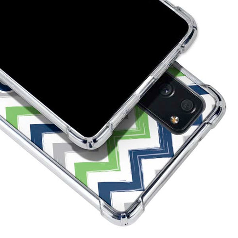 NFL Seattle Seahawks Chevron Galaxy S20 FE Clear Case