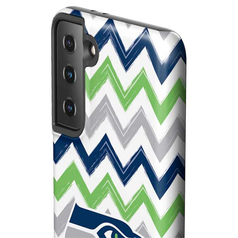 NFL Seattle Seahawks Chevron Galaxy S21 FE Pro Case