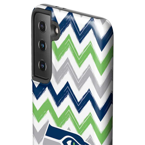 NFL Seattle Seahawks Chevron Galaxy S21 Plus 5G Pro Case