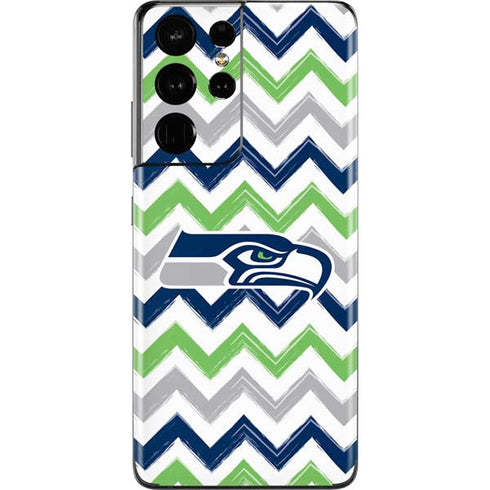 NFL Seattle Seahawks Chevron Galaxy S21 Ultra 5G Skin