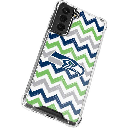 NFL Seattle Seahawks Chevron Galaxy S22 Clear Case