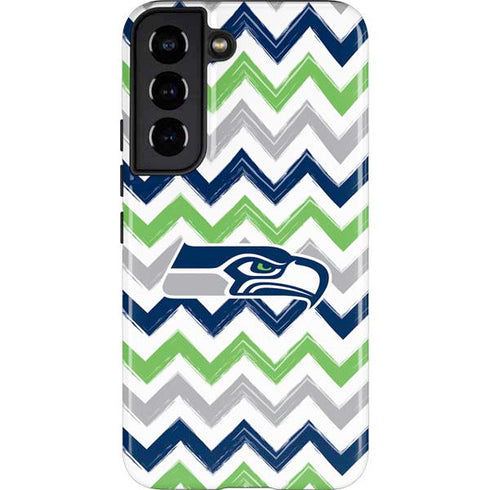 NFL Seattle Seahawks Chevron Galaxy S22 Pro Case