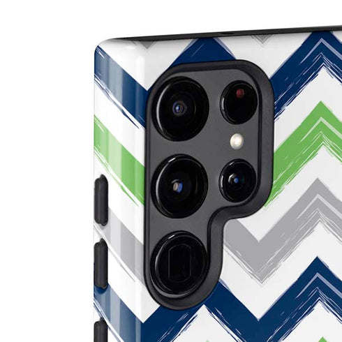 NFL Seattle Seahawks Chevron Galaxy S22 Ultra Pro Case