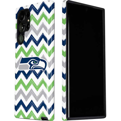 NFL Seattle Seahawks Chevron Galaxy S22 Ultra Pro Case