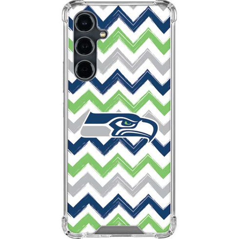 NFL Seattle Seahawks Chevron Galaxy S23 FE Clear Case