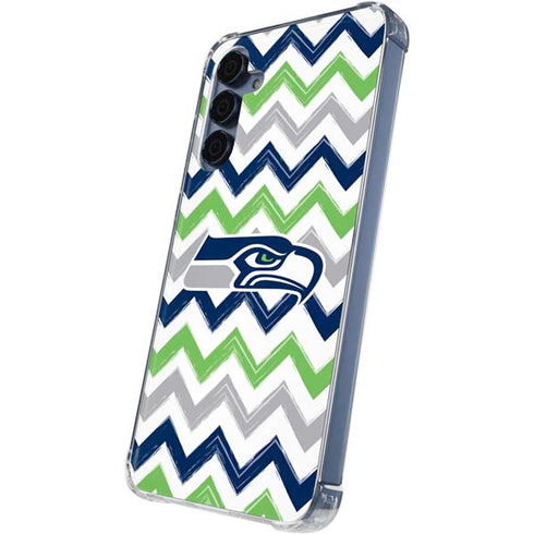 NFL Seattle Seahawks Chevron Galaxy S24 Clear Case