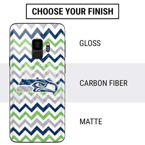 NFL Seattle Seahawks Chevron Galaxy S9 Skin