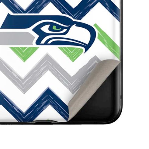 NFL Seattle Seahawks Chevron Galaxy Z Flip Skin