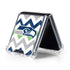 NFL Seattle Seahawks Chevron Galaxy Z Flip5 5G Clear Case