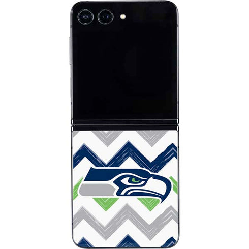 NFL Seattle Seahawks Chevron Galaxy Z Flip5 5G Skin