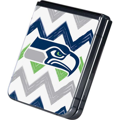 NFL Seattle Seahawks Chevron Galaxy Z Flip5 5G Skin