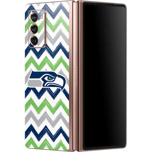 NFL Seattle Seahawks Chevron Galaxy Z Fold2 5G Skin
