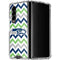 NFL Seattle Seahawks Chevron Galaxy Z Fold4 5G Clear Case