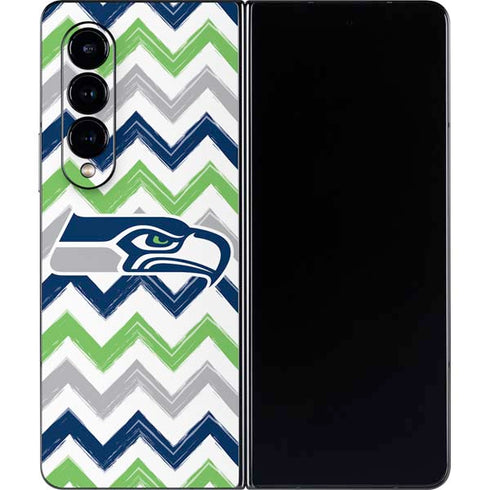 NFL Seattle Seahawks Chevron Galaxy Z Fold4 5G Skin