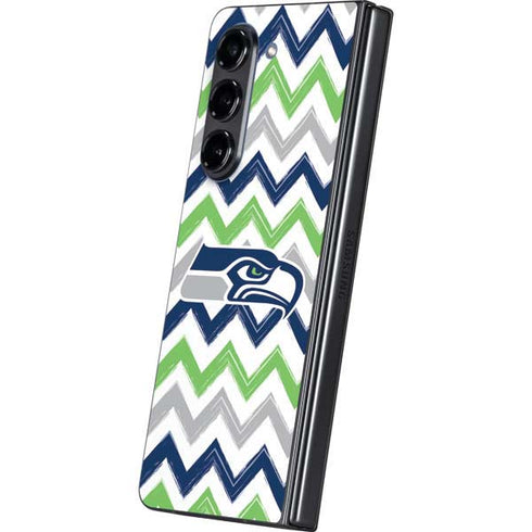 NFL Seattle Seahawks Chevron Galaxy Z Fold5 5G Skin