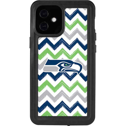 NFL Seattle Seahawks Chevron iPhone 12 Mini Waterproof Case