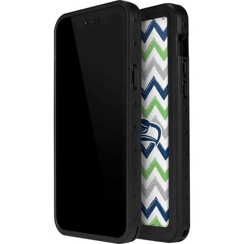 NFL Seattle Seahawks Chevron iPhone 12 Mini Waterproof Case