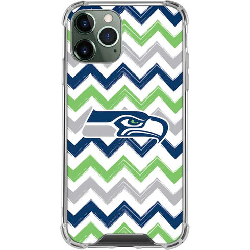 NFL Seattle Seahawks Chevron iPhone 12 Pro Clear Case