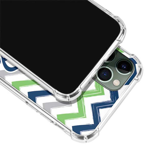 NFL Seattle Seahawks Chevron iPhone 12 Pro Max Clear Case
