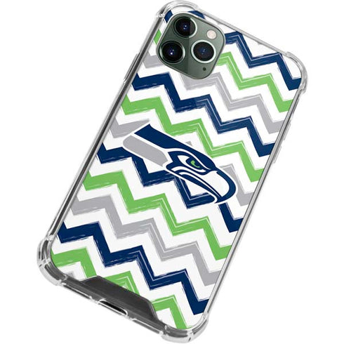 NFL Seattle Seahawks Chevron iPhone 12 Pro Max Clear Case