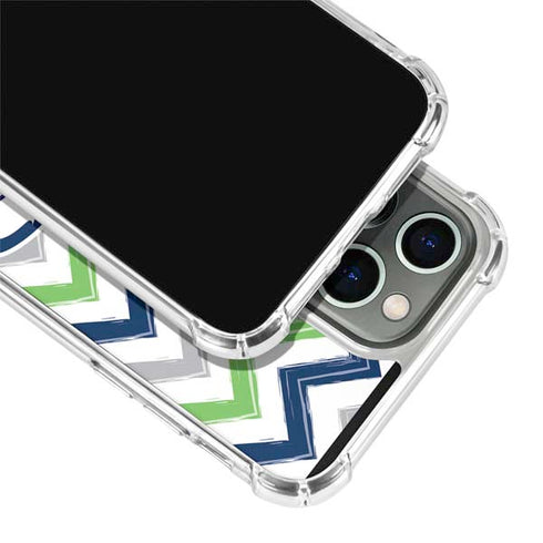 NFL Seattle Seahawks Chevron iPhone 13 Pro Clear Case