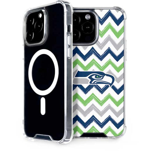 NFL Seattle Seahawks Chevron iPhone 13 Pro Max MagSafe Case