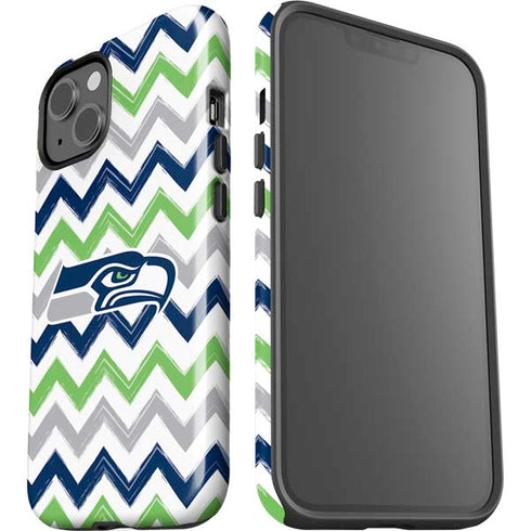 NFL Seattle Seahawks Chevron iPhone 15 Plus Impact Case