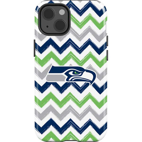 NFL Seattle Seahawks Chevron iPhone 15 Impact Case