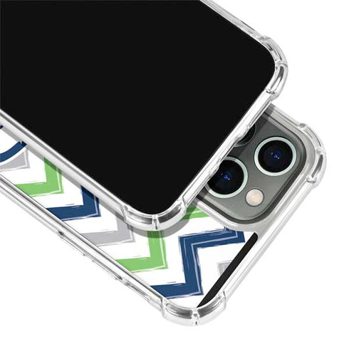 NFL Seattle Seahawks Chevron iPhone 15 Pro Clear Case