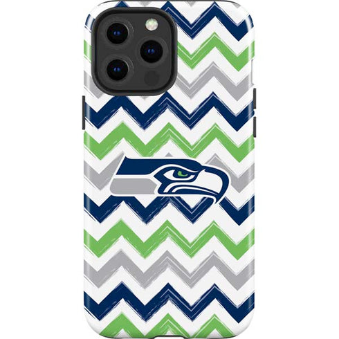 NFL Seattle Seahawks Chevron iPhone 15 Pro Max Impact Case