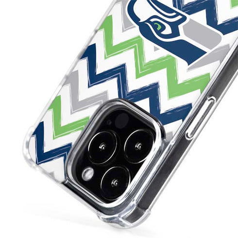 NFL Seattle Seahawks Chevron iPhone 15 Pro Max MagSafe Case