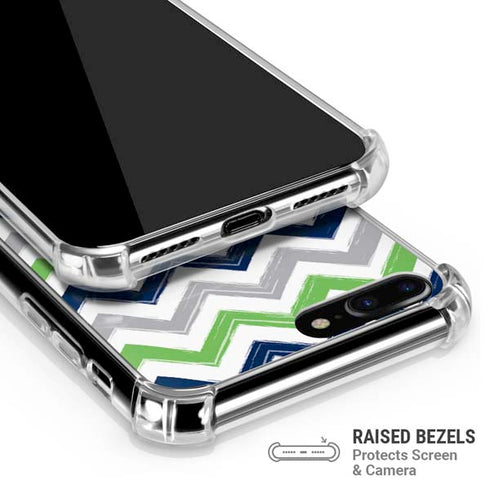 NFL Seattle Seahawks Chevron iPhone 7/8 Plus Clear Case