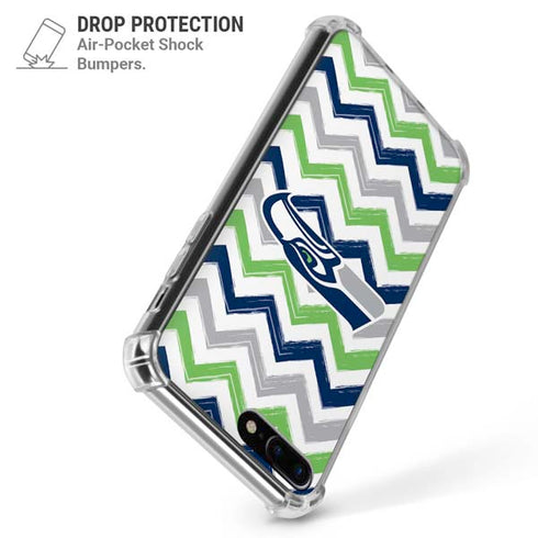 NFL Seattle Seahawks Chevron iPhone 7/8 Plus Clear Case
