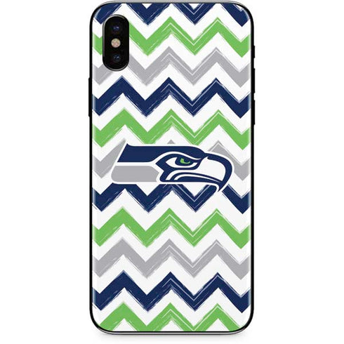 NFL Seattle Seahawks Chevron iPhone X Skin