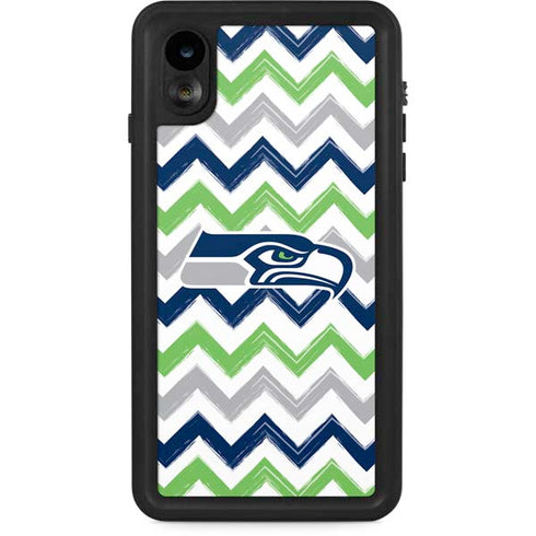 NFL Seattle Seahawks Chevron iPhone XR Waterproof Case