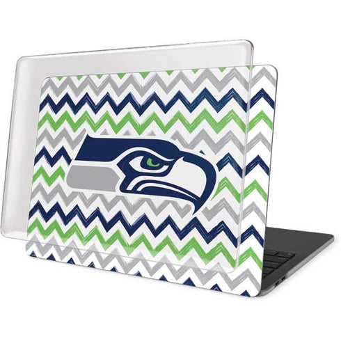 NFL Seattle Seahawks Chevron MacBook Pro 13in (2020) Case plus Skin