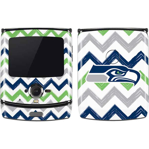 NFL Seattle Seahawks Chevron Motorola RAZR Skin