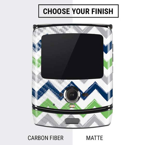 NFL Seattle Seahawks Chevron Motorola RAZR Skin